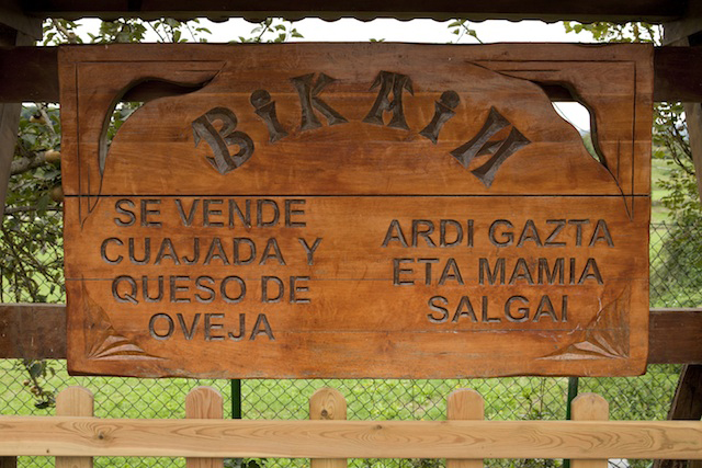Quesos y cuajadas Bikain