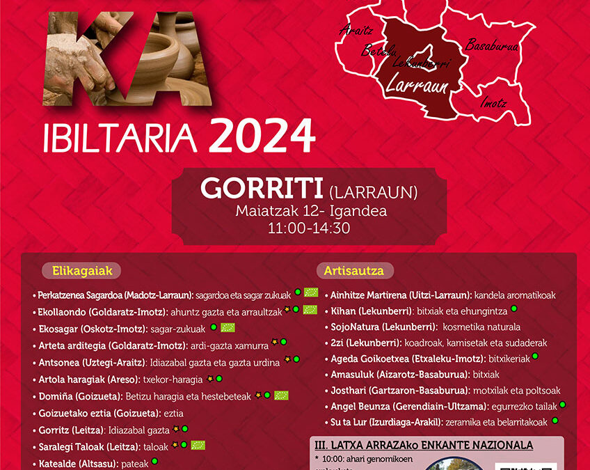 Gorriti 2024: Mendialdeko Azoka Ibiltaria