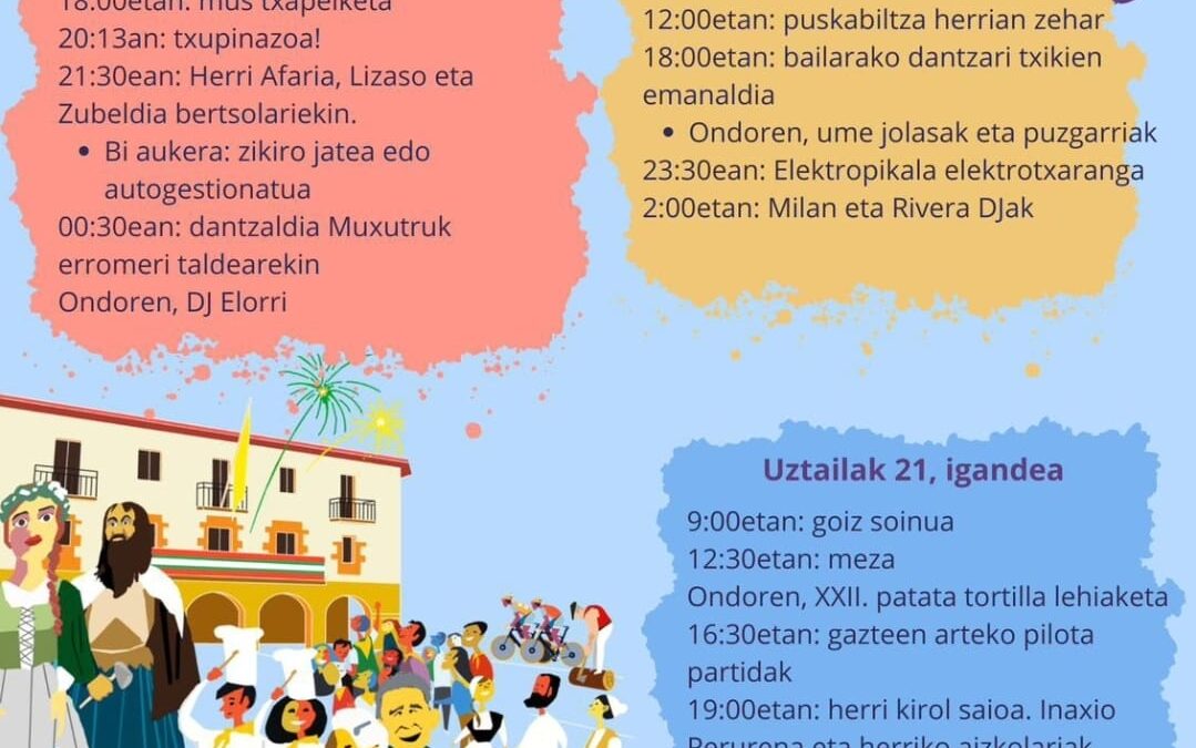 FIESTAS DE ARRIBE