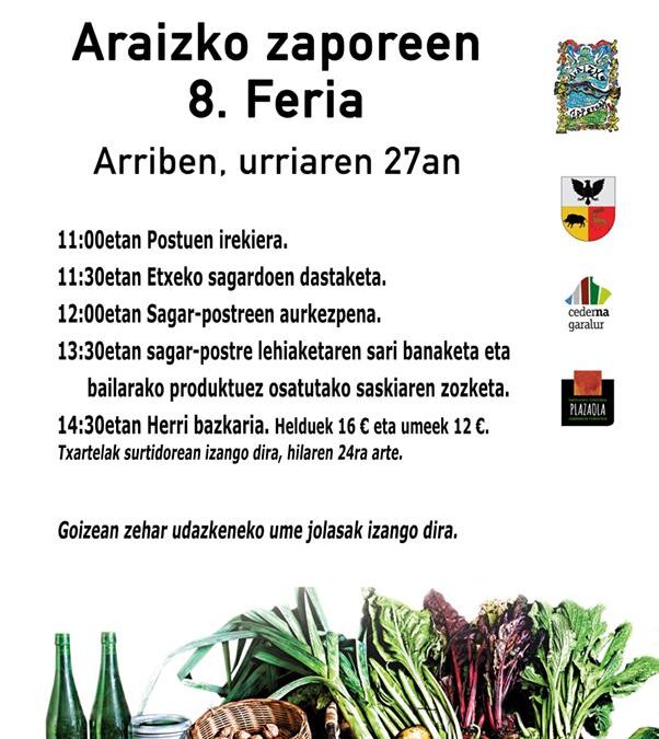 ARAIZko ZAPOREEN 8.FERIA