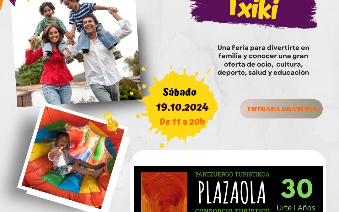 Plazaola en la feria Navarra Txiki