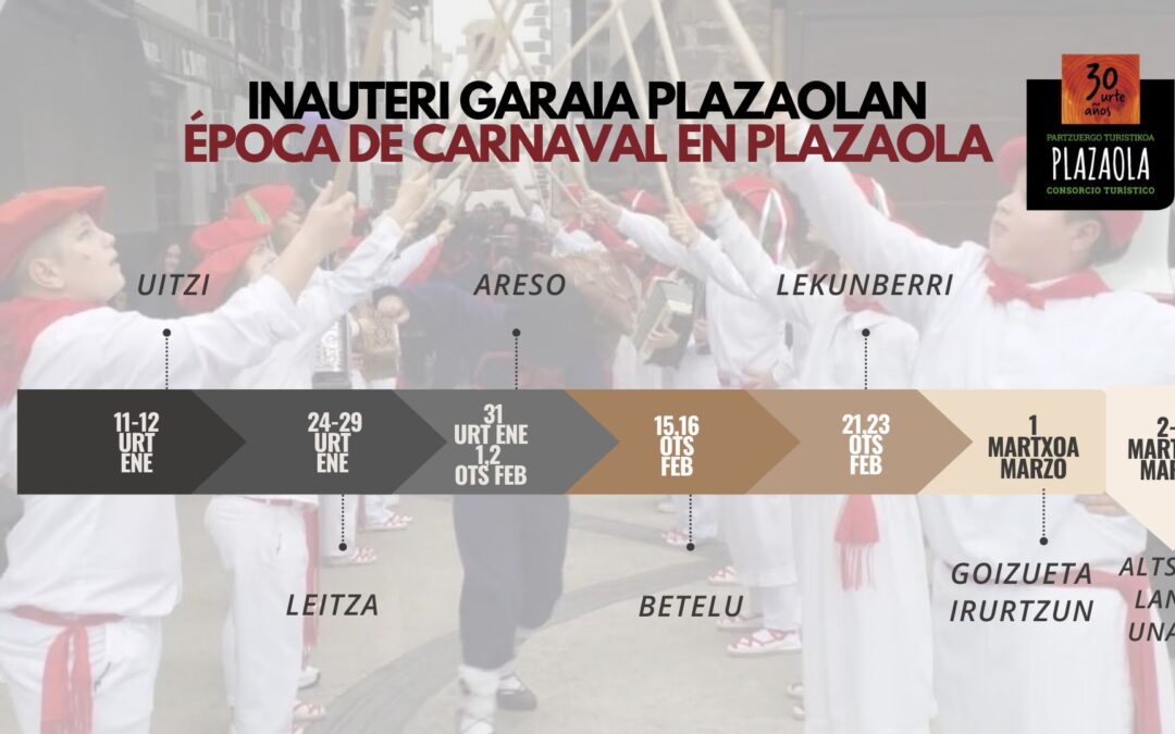 CARNAVALES EN PLAZAOLA-MENDIALDEA