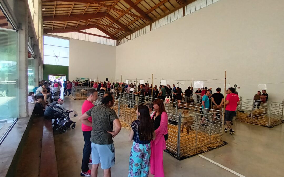 El producto local y los mejores carneros latxos coinciden en Gorriti