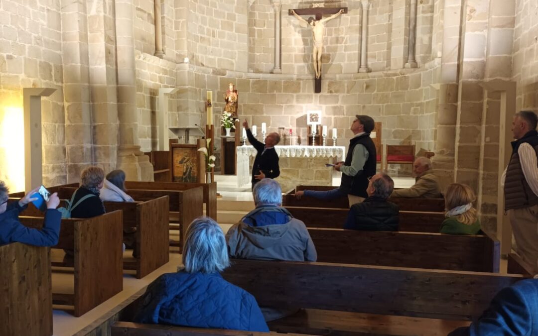 San Miguel de Aralar. Jornadas de la red de monasterios de Europa en San Miguel de Aralar.