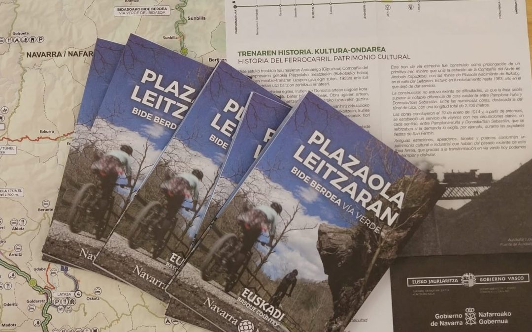 ACTUALIZADO EL MAPA DE LA VÍA VERDE DEL PLAZAOLA