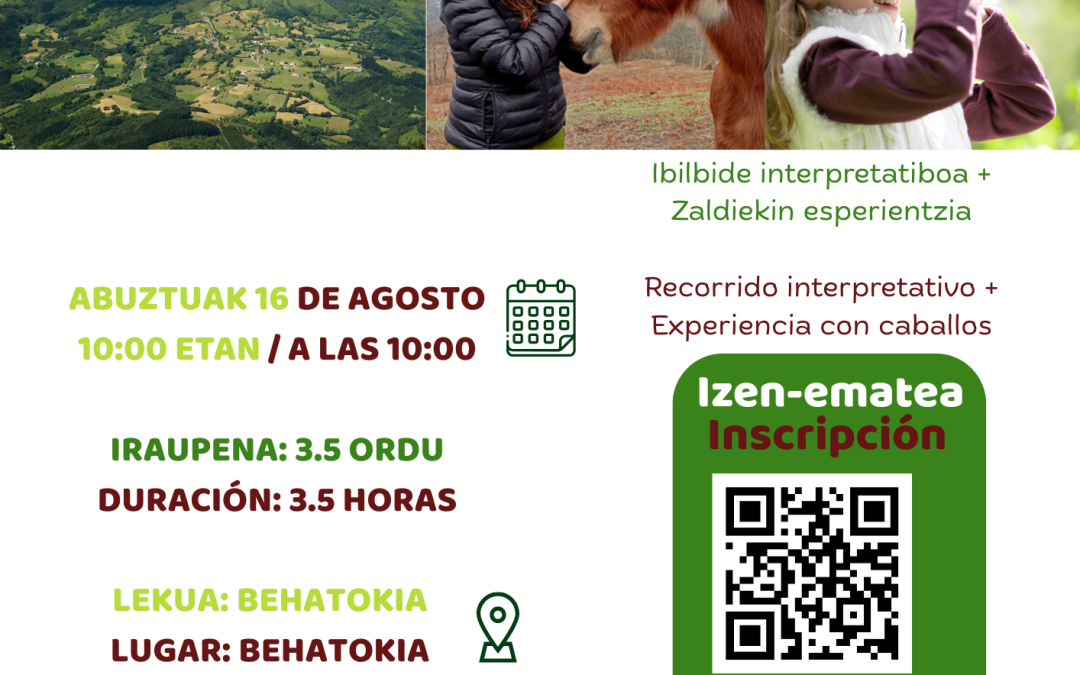 EXPLORA PLAZAOLA-MENDIALDEA: ARAITZ, NATURALEZA Y TERRITORIO