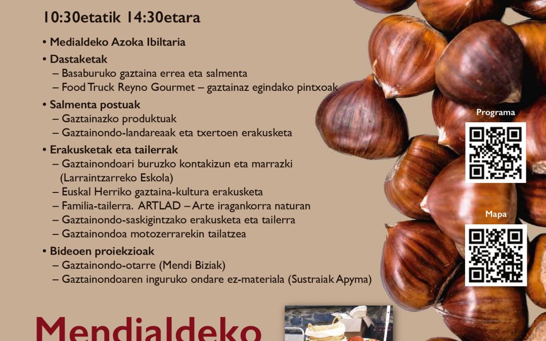 II FERIA DE LA CASTAÑA DE BASABURUA – BASABURUAKO II. GAZTAIN FERIA (JAUNTSARATS)