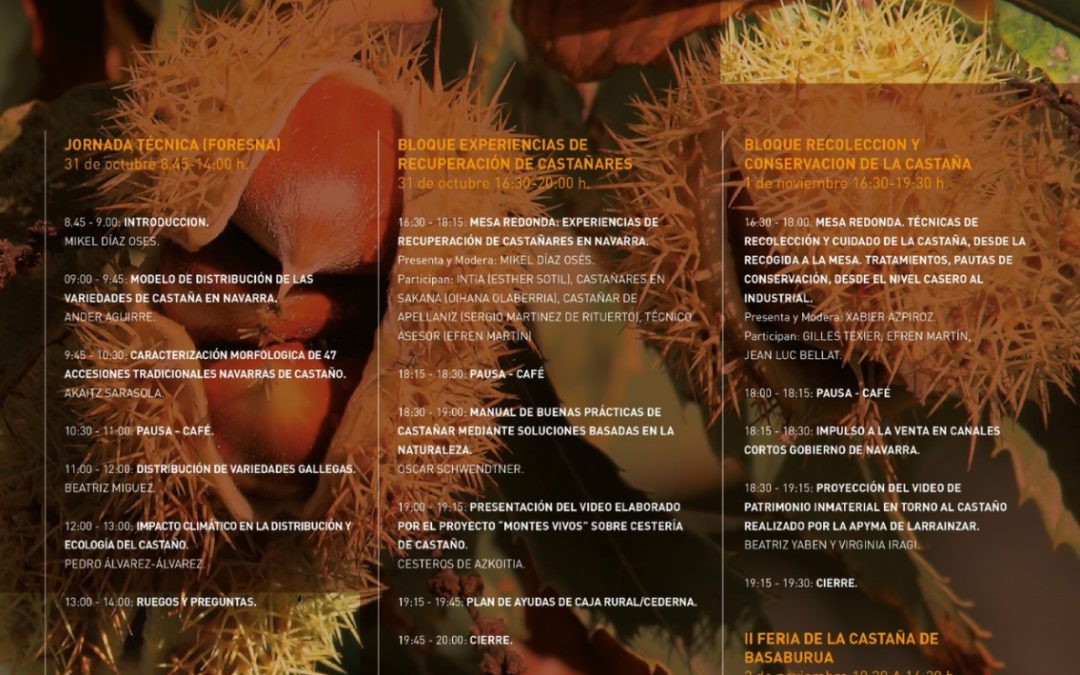 JORNADAS TEMÁTICAS DEL CASTAÑO