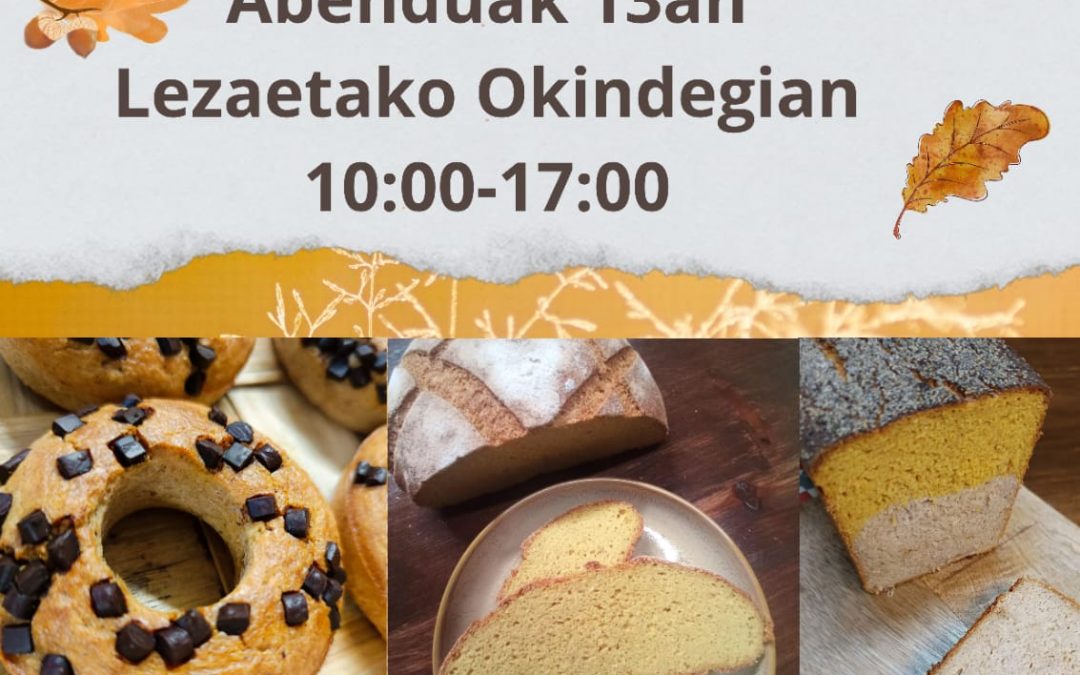 TALLER DE PAN SIN GLUTEN – LEZAETA