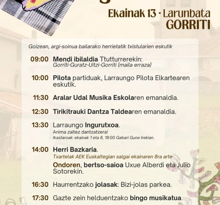 LARRAUNGO EGUNA