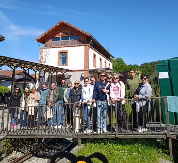 VISITA INSTITUCIONAL Y EMPRESARIAL DE LA VÍA VERDE COMPOSTELA – TAMBRE – LENGÜELLE