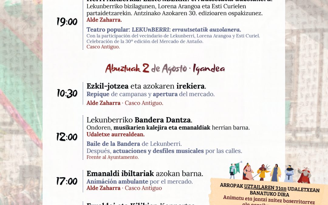 Antzinako Azoka – Mercado de Antaño